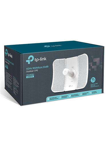 Наружная точка доступа TP-LINK CPE610, 300 Мбит/с, Белый