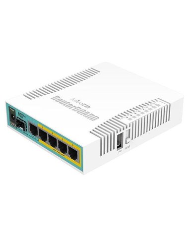 Router MikroTik hEX PoE, Alb