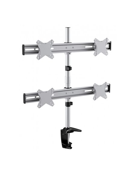 Suport birou pentru monitoare Reflecta PLANO Desk 23-1010Q, Argintiu