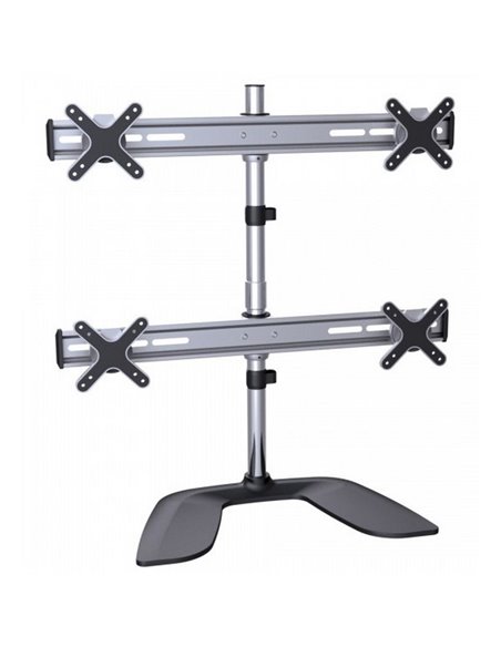 Suport birou pentru monitoare Reflecta PLANO Desk 23-1010Q, Argintiu