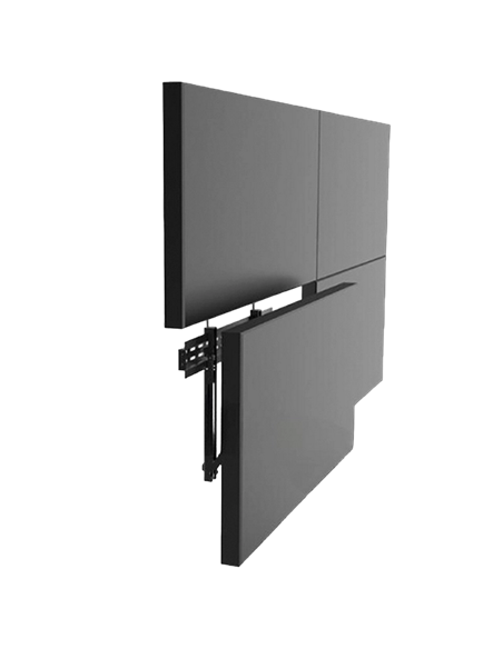 Suport fixat pe perete Reflecta PLANO Video Wall 60-6040, Negru