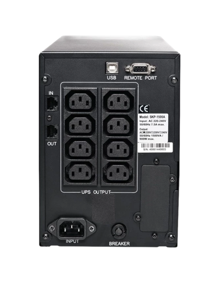 Sursă de alimentare neîntreruptibilă PCM SPT-1000, Linear-interactiv, 1000VA, Turn