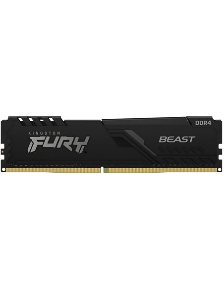 Оперативная память Kingston FURY Beast, DDR4 SDRAM, 3200 МГц, 16Гб, KF432C16BB1/16