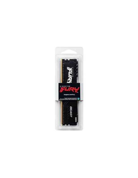 Оперативная память Kingston FURY Beast, DDR4 SDRAM, 3200 МГц, 16Гб, KF432C16BB1/16