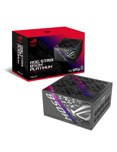 Sursă Alimentare PC ASUS ROG Strix 850W Platinum, ATX, Complet modular