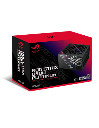 Sursă Alimentare PC ASUS ROG Strix 850W Platinum, ATX, Complet modular