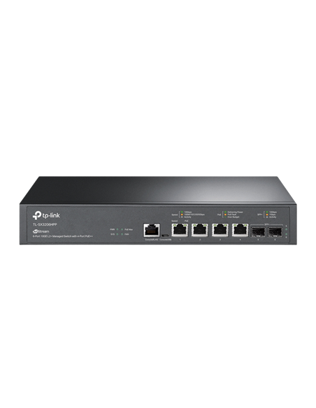 Сетевой коммутатор TP-LINK TL-SX3206HPP, 802.3bt/at/af PoE+ 