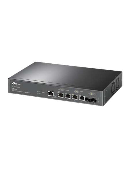 Switch de rețea TP-LINK TL-SX3206HPP, 802.3bt/at/af PoE+ 