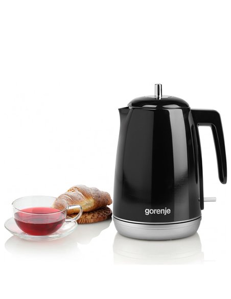 Электрочайник Gorenje K15RLBK, Чёрный Электрочайник Gorenje K15RLBK, Чёрный