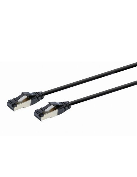 Patch cord Cablexpert PP8-LSZHCU-BK-0.5M, Cat8 S/FTP, 0,5m, Negru