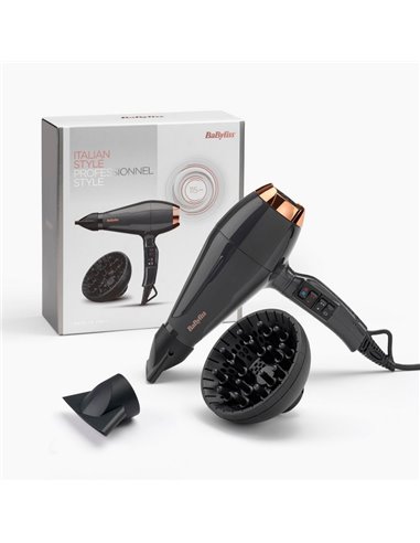 Фен BaByliss 6719DE, 2200 Вт, Чёрный
