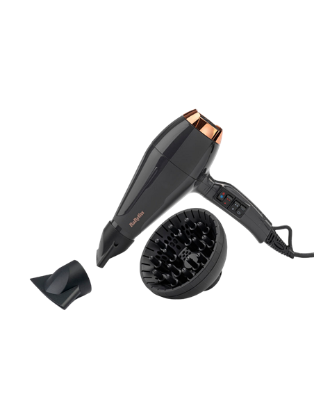 Uscător de păr BaByliss 6719DE, 2200 W, Negru