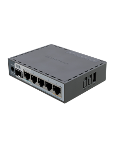 Маршрутизатор MikroTik E60iUGS hEX S, Черный