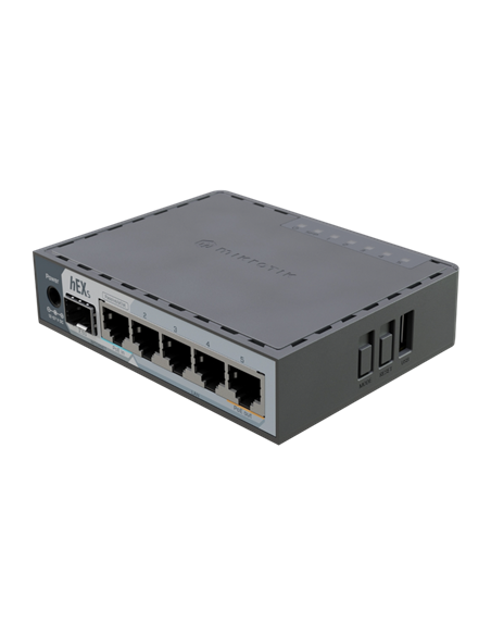 Router MikroTik E60iUGS hEX S, Negru