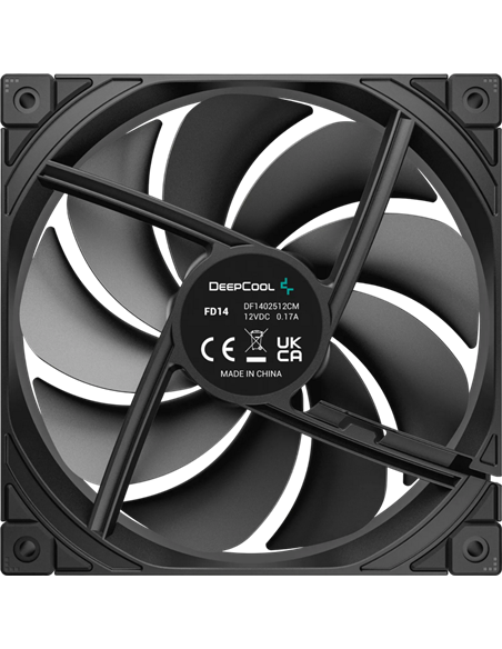 Вентилятор для ПК Deepcool FD14, 140 мм
