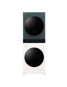 Mașină de spălat cu uscător LG WT1210EGF, 12kg, Verde | Bej