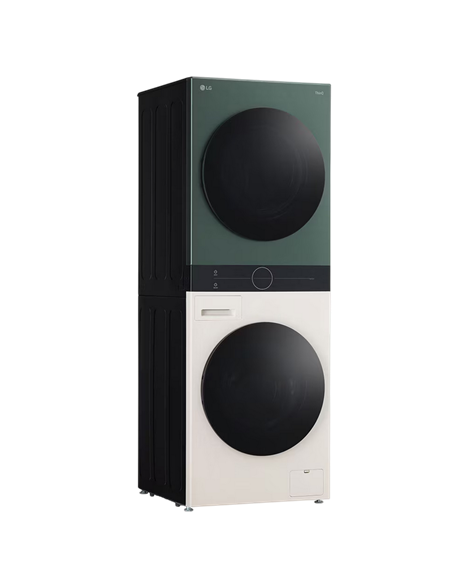 Mașină de spălat cu uscător LG WT1210EGF, 12kg, Verde | Bej