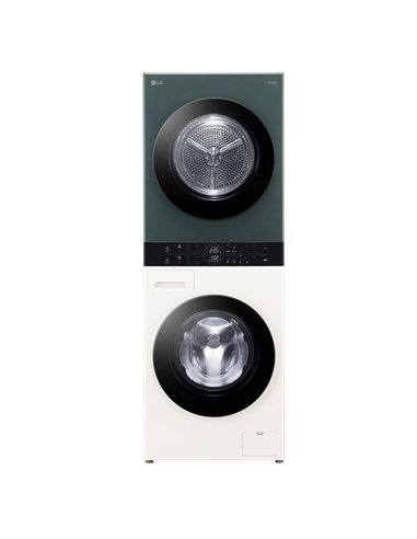 Mașină de spălat cu uscător LG WT1210EGF, 12kg, Verde | Bej