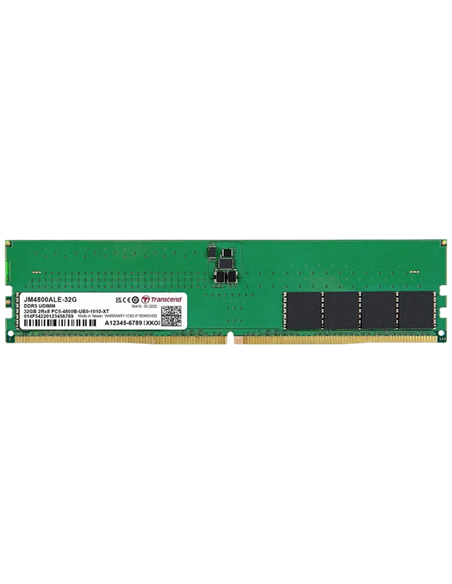 Memorie RAM Transcend JetRam, DDR5 SDRAM, 4800 MHz, 32 GB, JM4800ALE-32G Memorie RAM Transcend JetRam, DDR5 SDRAM, 4800 MHz, 32 GB, JM4800ALE-32G