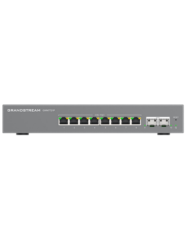 Comutator PoE Grandstream GWN7721P, 8x IEEE 802.3af/at