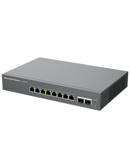 Comutator PoE Grandstream GWN7721P, 8x IEEE 802.3af/at
