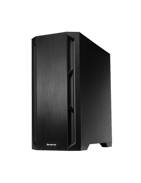 Компьютерный корпус Chieftec GA-01B-Q-OP, Mini-Tower, Без блока питания, Чёрный Компьютерный корпус Chieftec GA-01B-Q-OP, Mini-Tower, Без блока питания, Чёрный