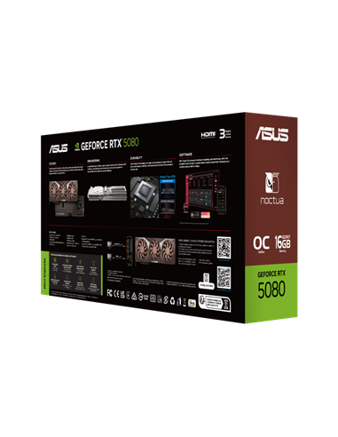 Placă Video ASUS RTX5080-O16G-NOCTUA, 16GB GDDR7 256bit