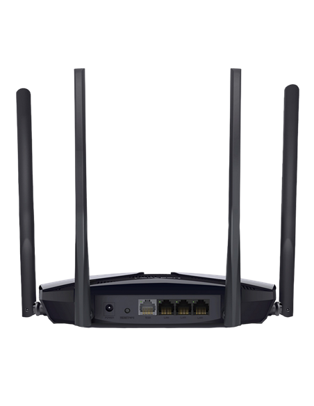 Беспроводной маршрутизатор MERCUSYS MR80X, Чёрный