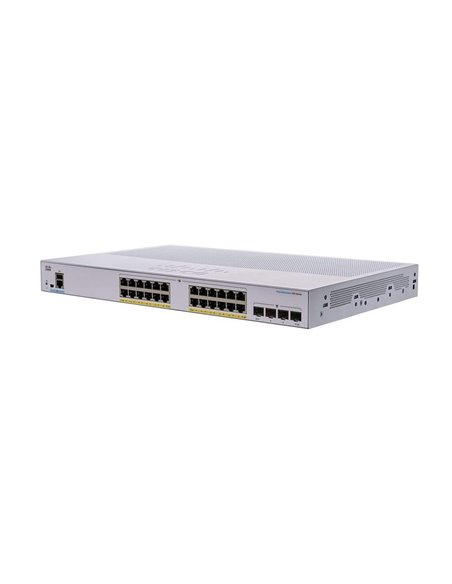Switch de rețea Cisco CBS350-24P-4X, 24x 10/100/1000 Mbps, 4x SFP+ Switch de rețea Cisco CBS350-24P-4X, 24x 10/100/1000 Mbps, 4x SFP+