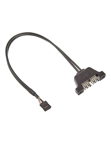 Кабель ASRock DESKMINI 2X USB 2.0, Черный