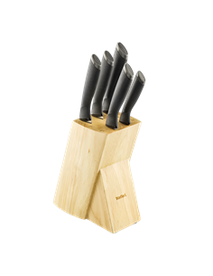 Набор ножей Tefal K221SA04, Чёрный