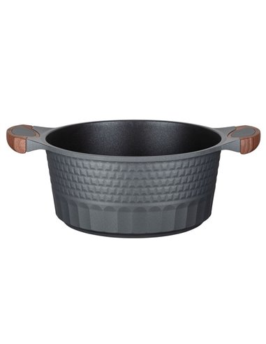 Cratiță RESTO 93503, 4.6L, 24cm, Negru