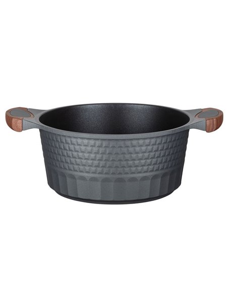 Cratiță RESTO 93503, 4.6L, 24cm, Negru