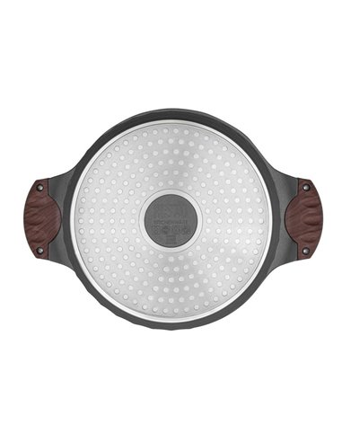 Cratiță RESTO 93503, 4.6L, 24cm, Negru
