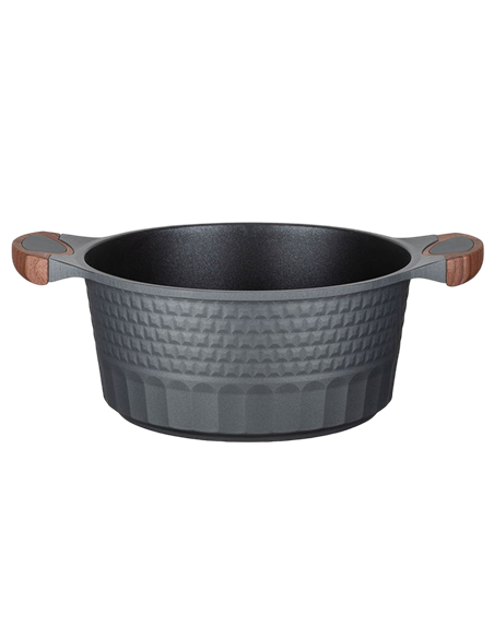 Cratiță RESTO 93503, 4.6L, 24cm, Negru