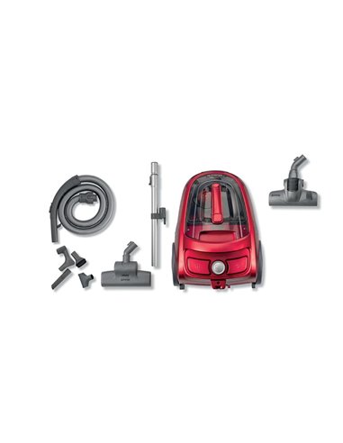 Aspirator Gorenje VCE03SPRCY, Rosu | Negru