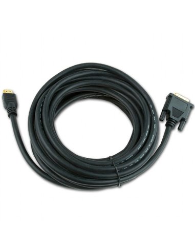 Cablu Video Cablexpert CC-HDMI-DVI-7.5MC, HDMI (M) - DVI-I (M), 7,5m, Negru