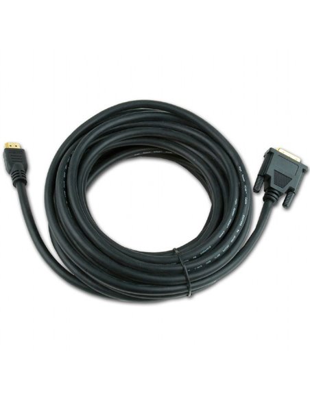 Cablu Video Cablexpert CC-HDMI-DVI-7.5MC, HDMI (M) - DVI-I (M), 7,5m, Negru