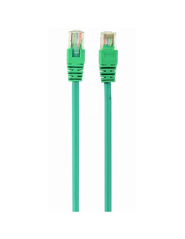 Патч-корд Cablexpert PP12-1.5M/G, CAT5e UTP, 1,5м, Зелёный
