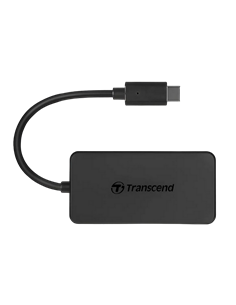 Adaptor Hub Transcend HUB2C, Negru