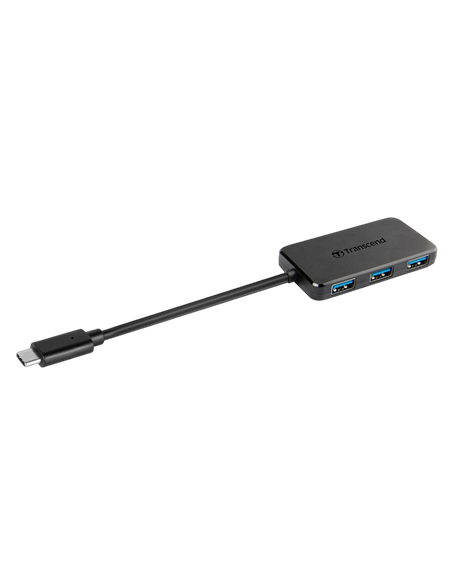 USB-концентратор Transcend HUB2C, Чёрный USB-концентратор Transcend HUB2C, Чёрный