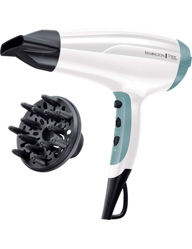 Uscător de păr Remington D5216, 2300W, Alb | Albastru