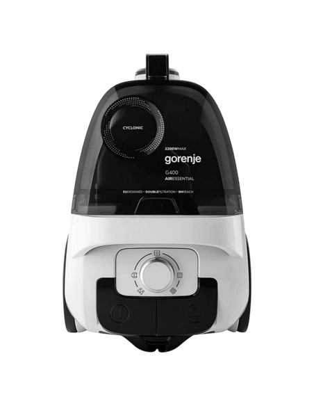 Aspirator Gorenje VC2201G4AEW, Alb | Negru