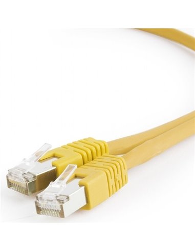 Патч-корд Cablexpert PP6U-0.5M/Y, Cat6 UTP, 0,5м, Жёлтый
