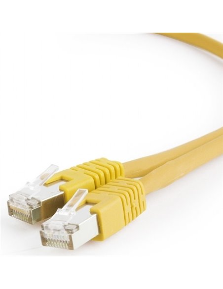 Патч-корд Cablexpert PP6U-0.5M/Y, Cat6 UTP, 0,5м, Жёлтый
