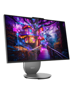 Computer All-in-One Lenovo Yoga 27IAH10, 27", Intel Core Ultra 9 285H, 32GB/1024GB, Windows 11 Pro, Luna Grey