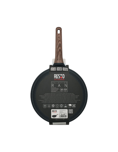 Сковорода RESTO 93910, 26см, Чёрный