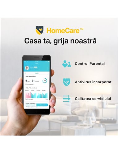 Домашняя Mesh Wi-Fi система TP-LINK Deco M5 (3-Pack), Белый