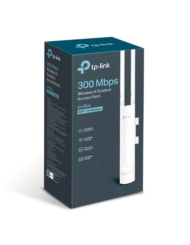 Punct de acces exterior TP-LINK EAP110-Outdoor, 300 Mbps, Alb
