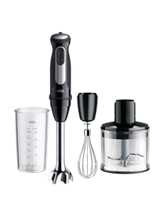 Погружной блендер Braun MQ 55236 MBK, Чёрный